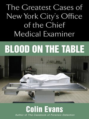 Blood On the Table - ebook